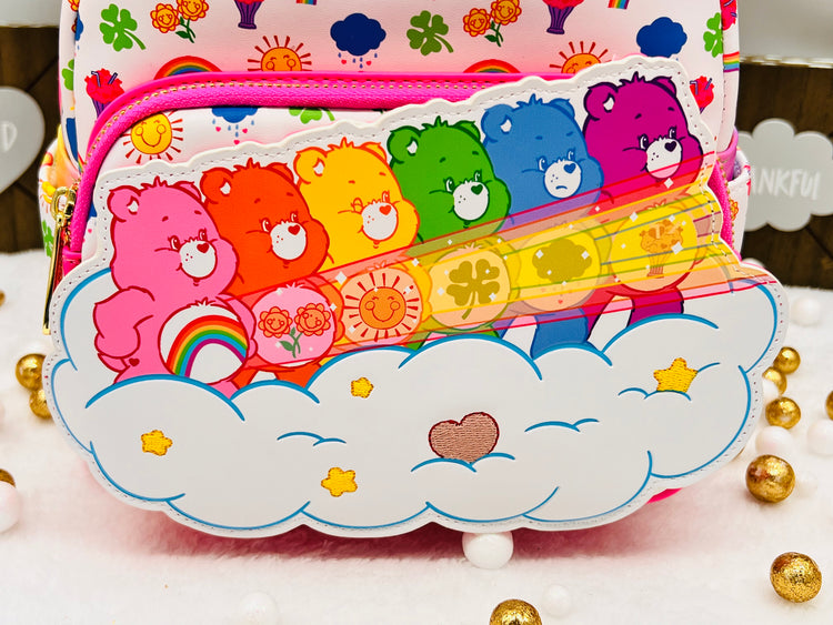 Loungefly Care Bears Stare Mini Backpack