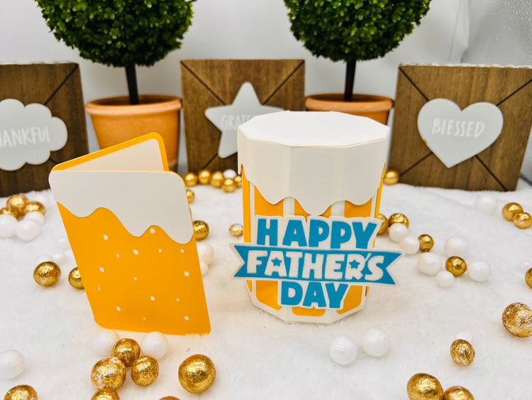 3D BEER MUG Gift Card Holder