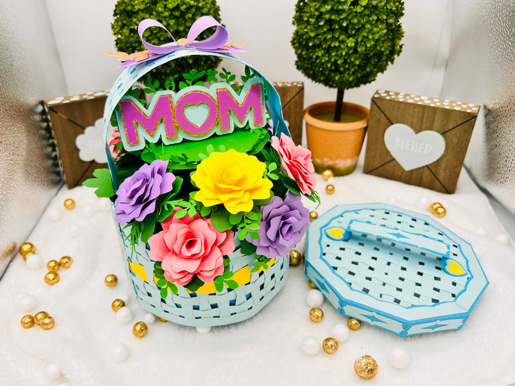 TIMELESS 3D PAPER FLOWER BASKET