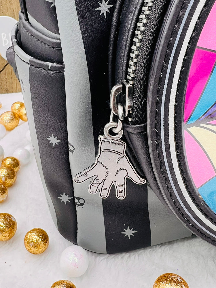 Loungelfy Wednesday Nevermore Mini-Backpack
