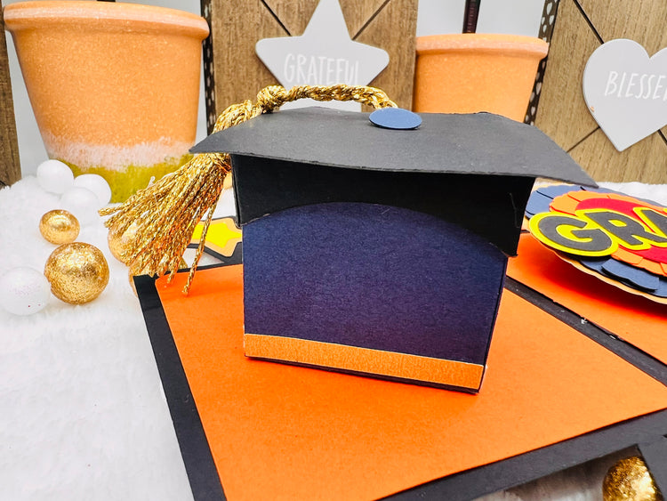 Graduation Exploding surprise Box gift card and money holder