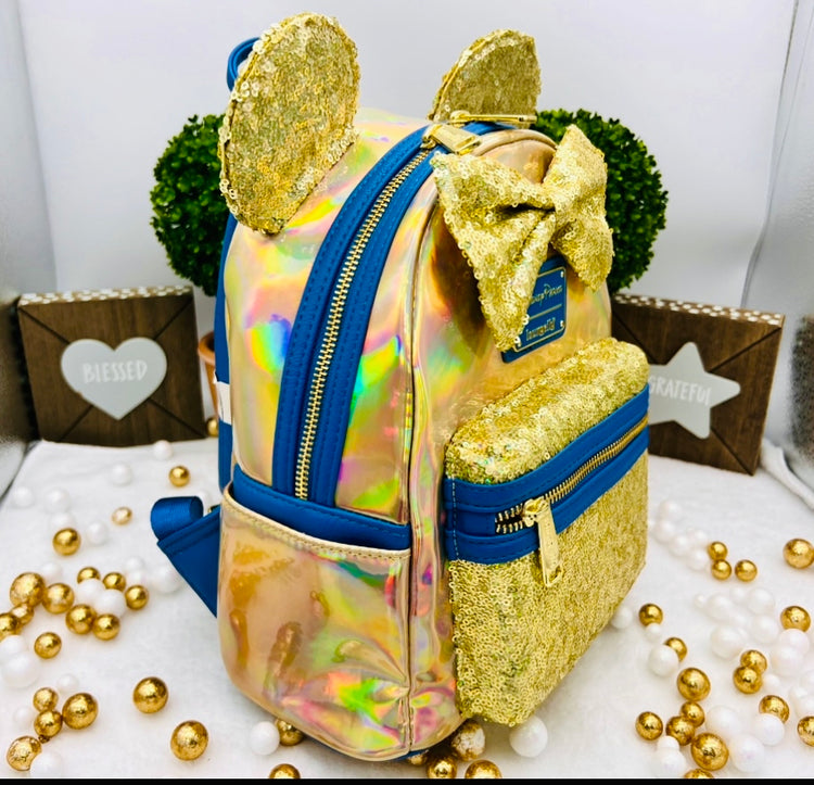 Minnie Mouse EARidescent Loungefly Mini Backpack