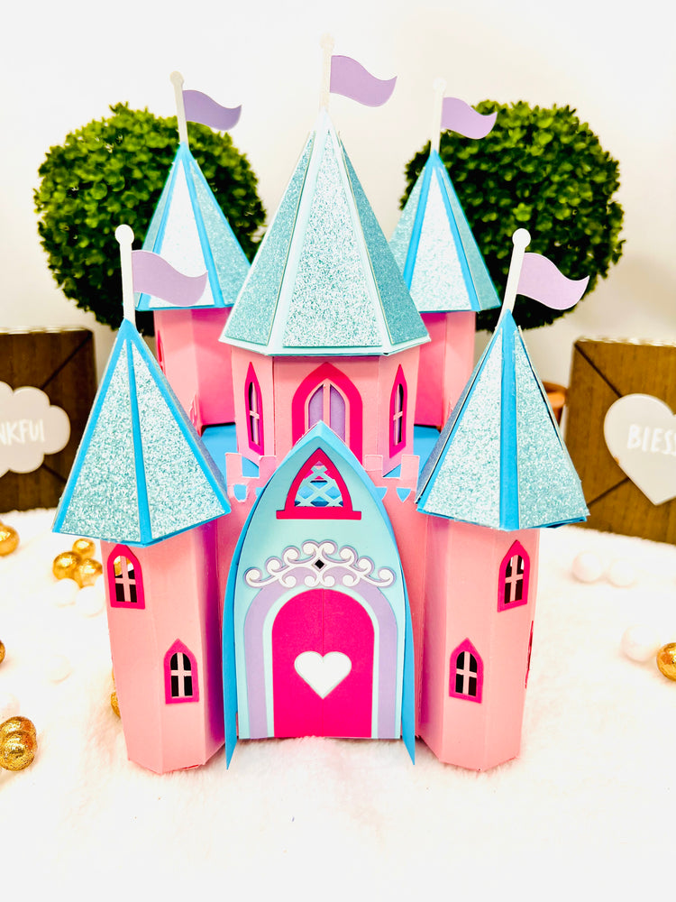 Birthday Castle Exploding Box