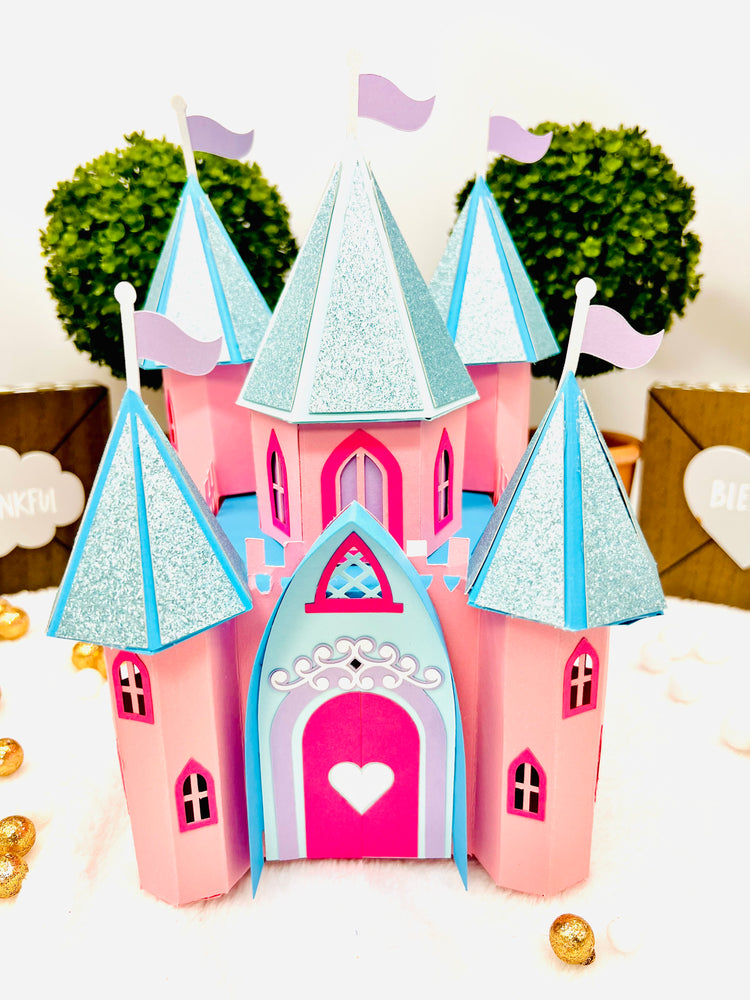 Birthday Castle Exploding Box