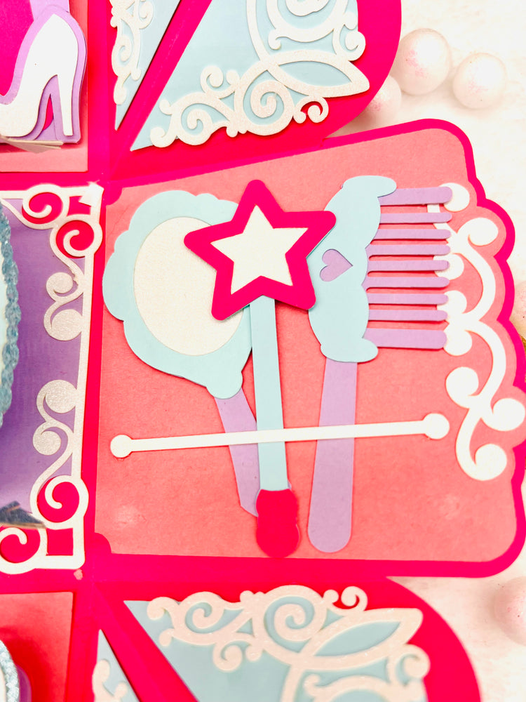 Birthday Castle Exploding Box