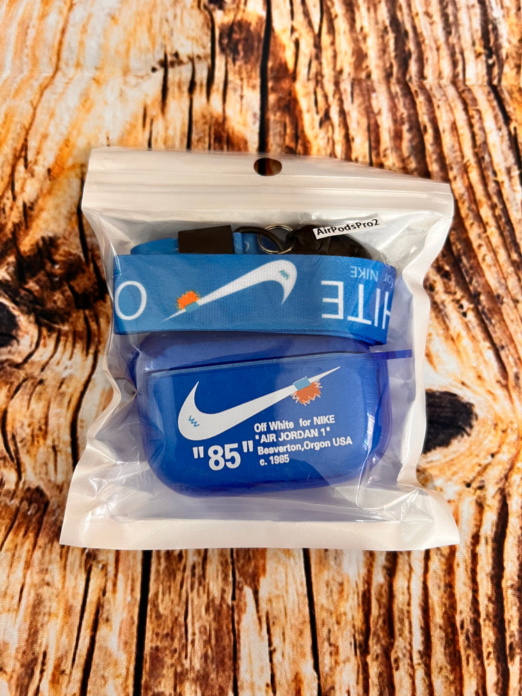 Off-White Nike design protective case for AirPods Pro 2