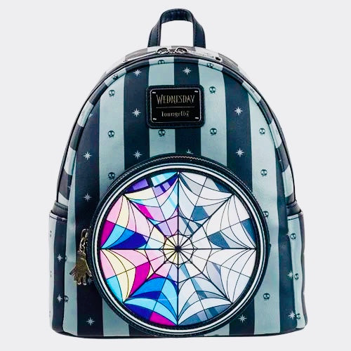 Loungelfy Wednesday Nevermore Mini-Backpack