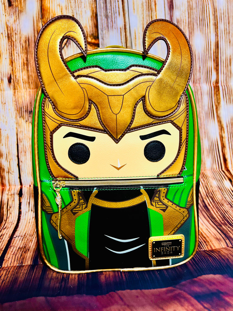 Avengers Loki with Scepter Pop! by Loungefly Mini-Backpack