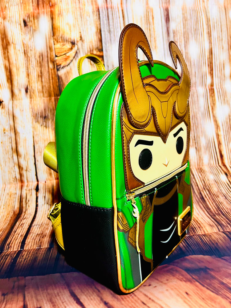 Avengers Loki with Scepter Pop! by Loungefly Mini-Backpack