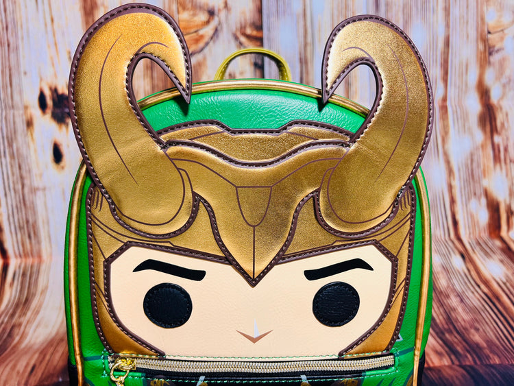 Avengers Loki with Scepter Pop! by Loungefly Mini-Backpack