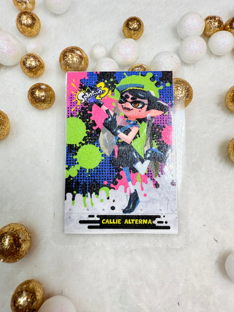 Splatoon Amiibo's Lamnated