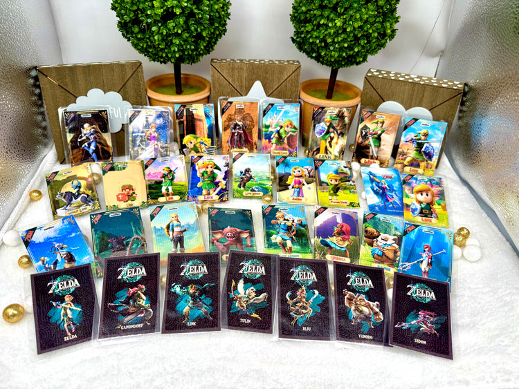 Legend Of Zelda NFC Complete Amiibo Set: Tears Of The Kingdom (laminated)