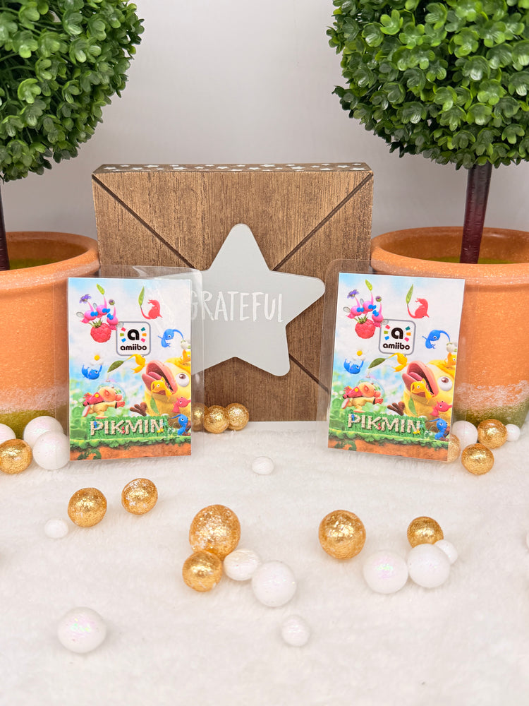 Pikmin NFC amiibos set of 2 Laminated version