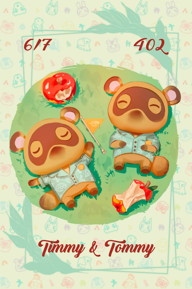 Animal Crossing Series 5 Amiibos NFC Costume Cards