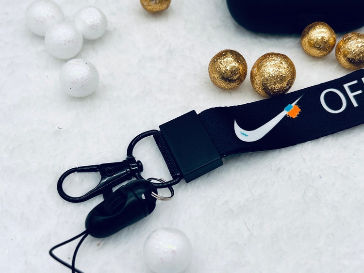 Nike OFF WHITE design Protective case for AirPods Pro 2: Black
