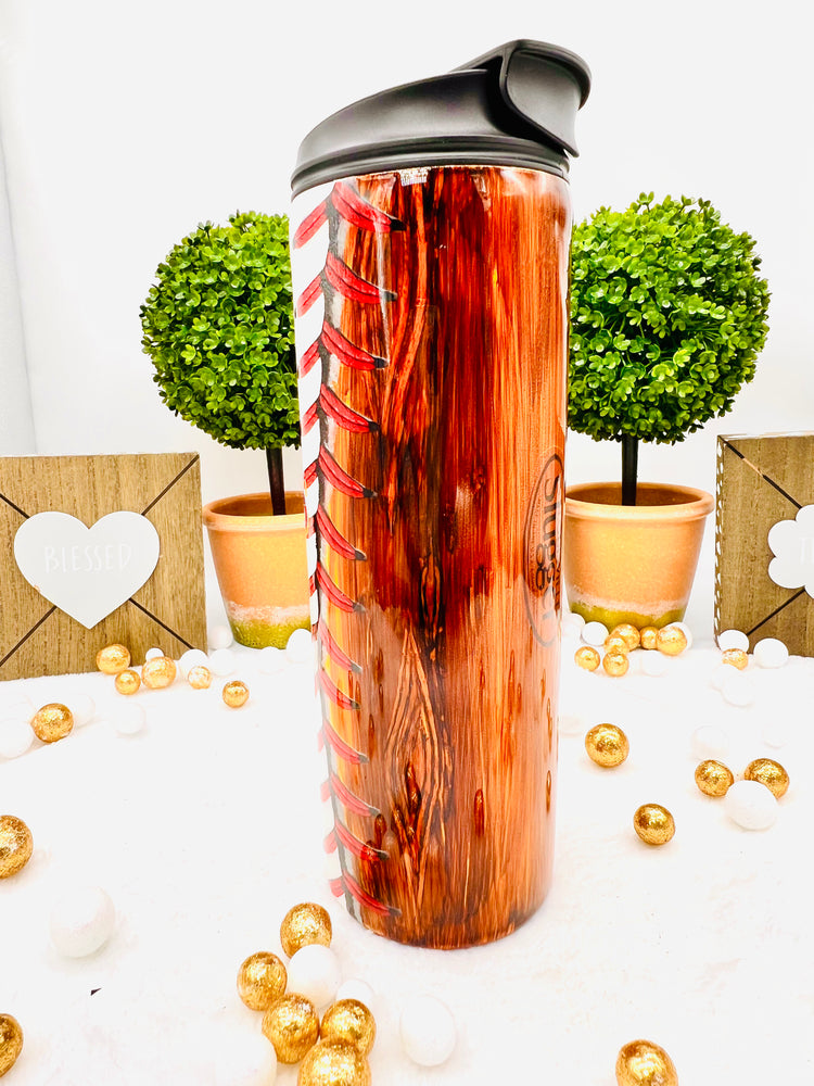 San Diego Padres Baseball Tumbler
