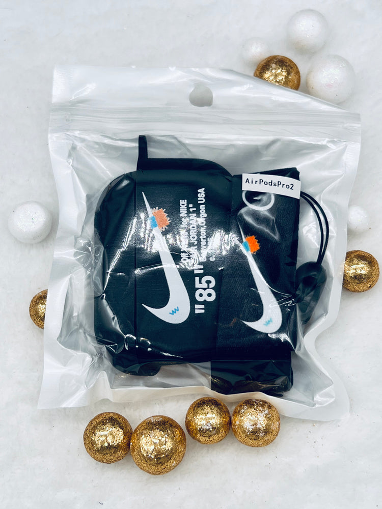 Nike OFF WHITE design Protective case for AirPods Pro 2: Black