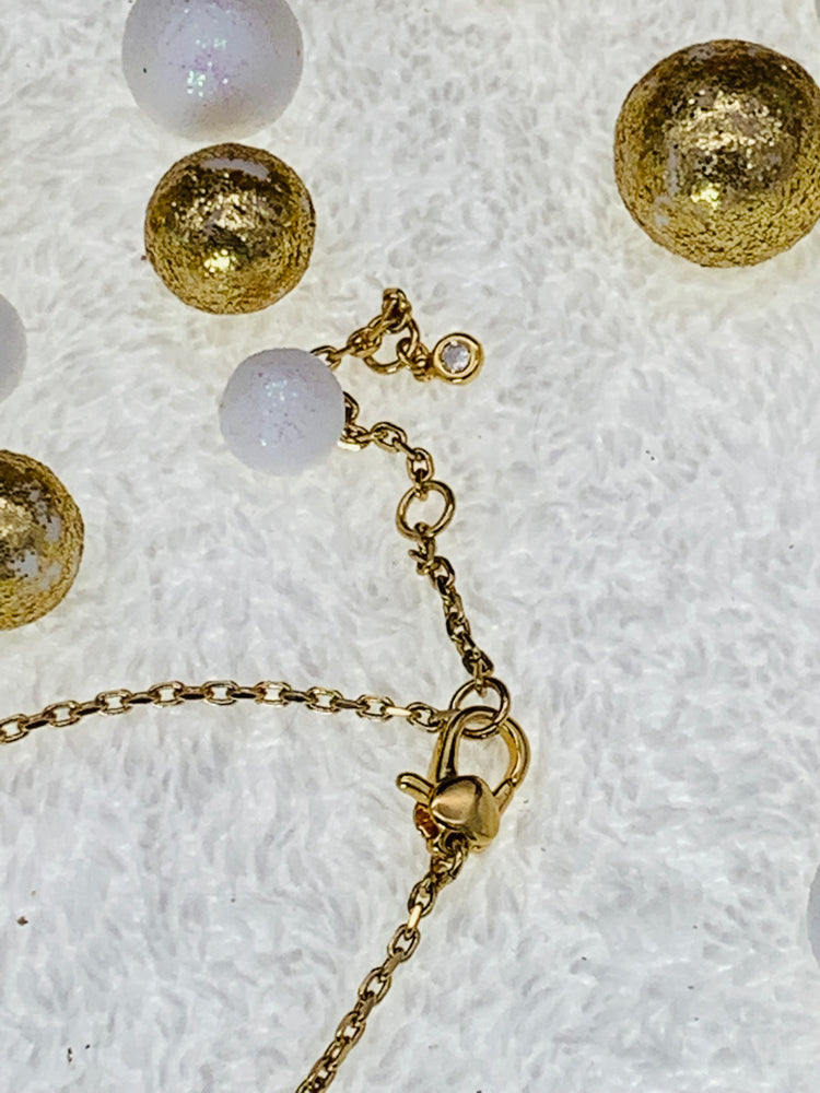 Confection Long Cake Pendant Necklace