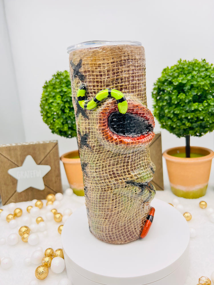 Oogie Boogie 3D tumbler: Nightmare Before Christmas