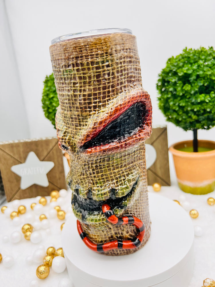 Oogie Boogie 3D tumbler: Nightmare Before Christmas