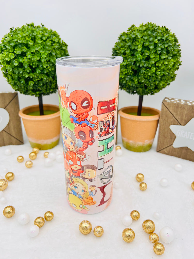Avengers Theme Mother Tumbler
