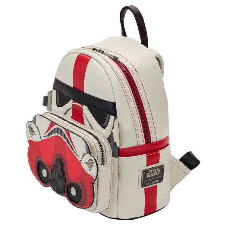 Loungefly Star Wars: Incinerator Trooper Cosplay Mini Backpack