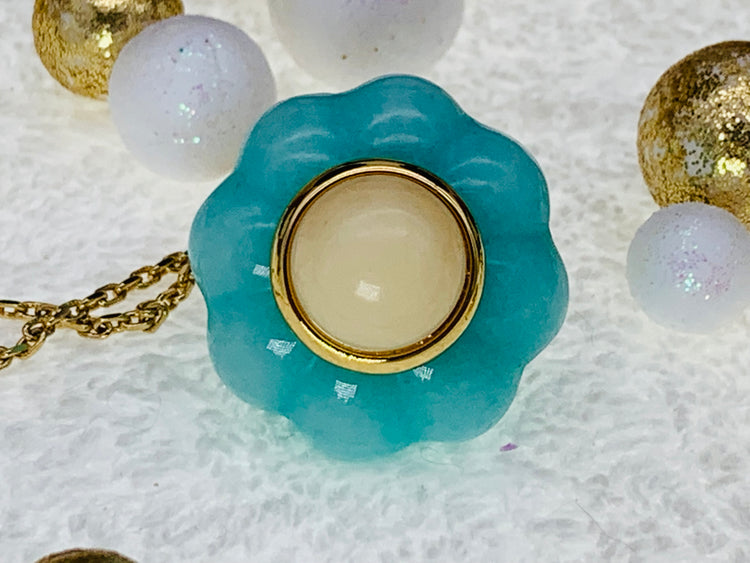 Confection Long Cake Pendant Necklace