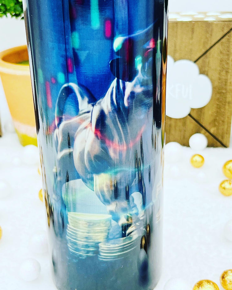 Vaso Bull Market estilo holográfico