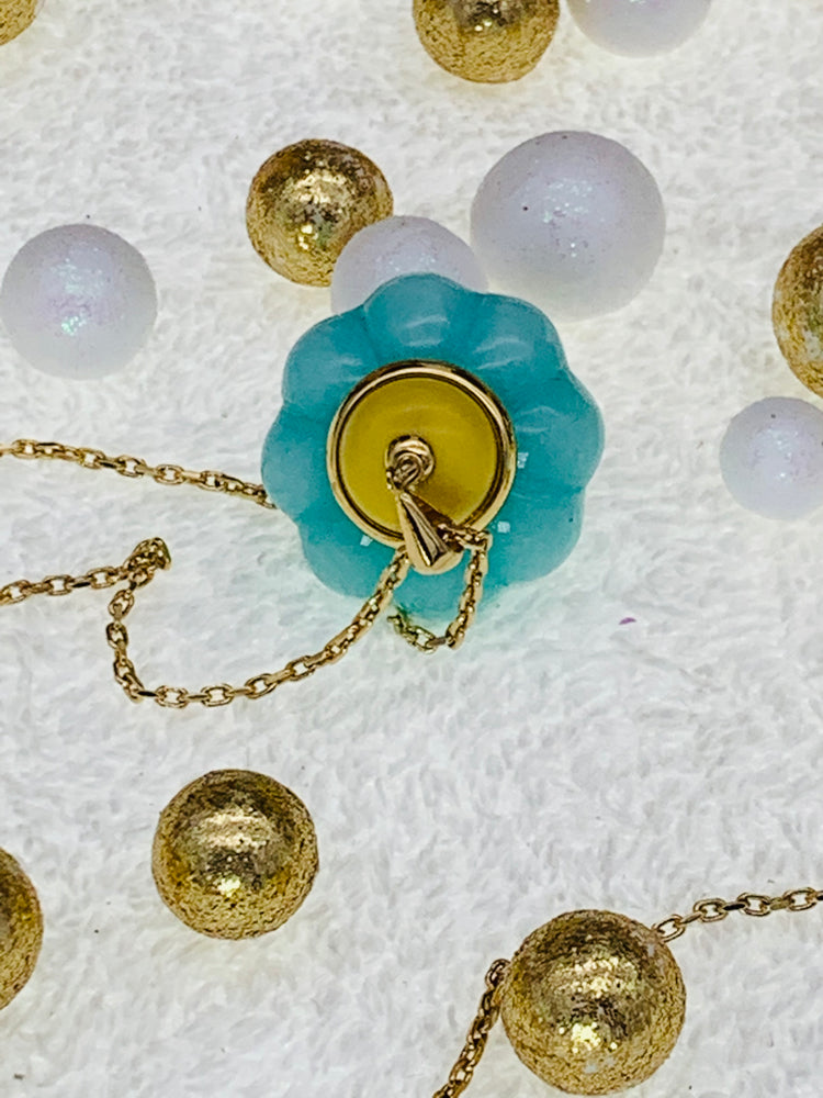 Confection Long Cake Pendant Necklace