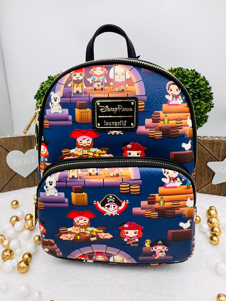 Lougefly Disney Parks Pirates Of The Caribbean Mini Backpack