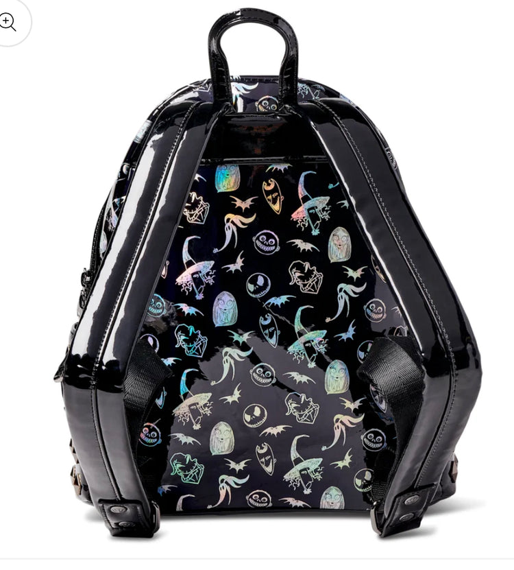 Loungefly Disney Parks Pesadilla antes de Navidad Mini Mochila