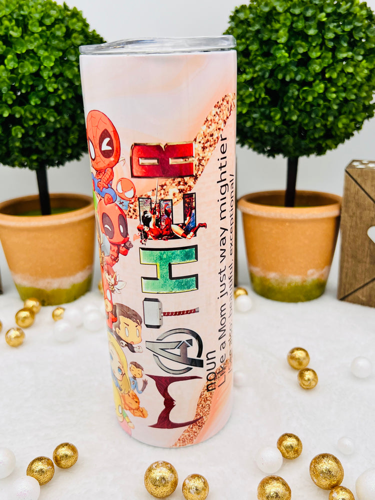 Avengers Theme Mother Tumbler