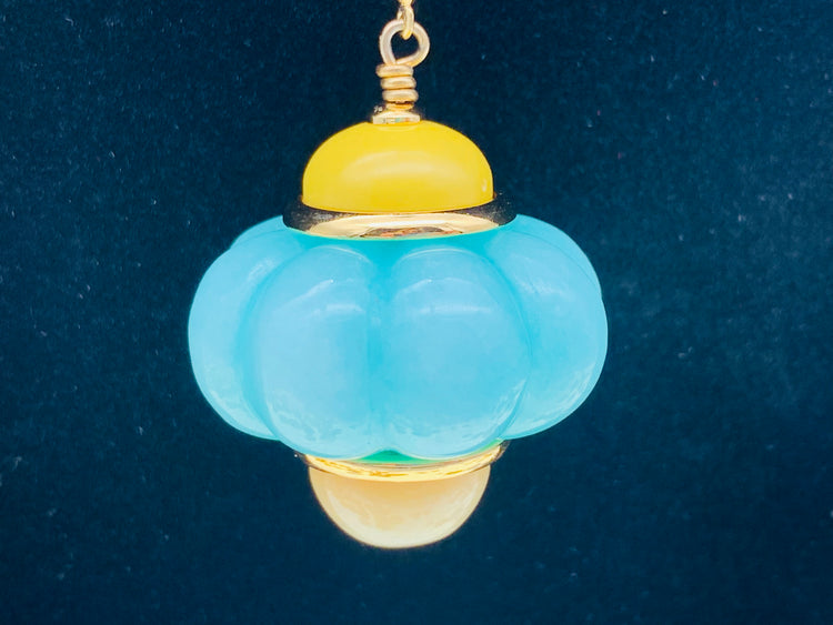 Confection Long Cake Pendant Necklace