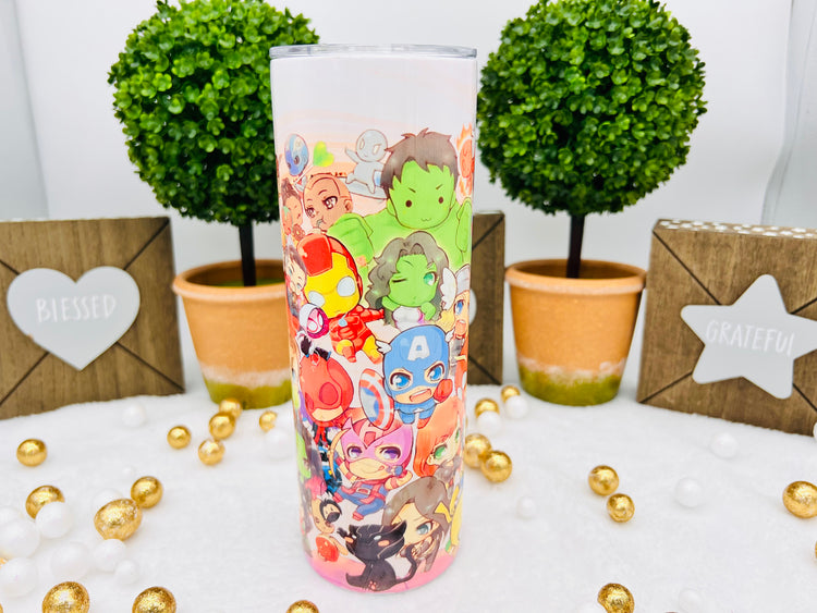 Avengers Theme Mother Tumbler