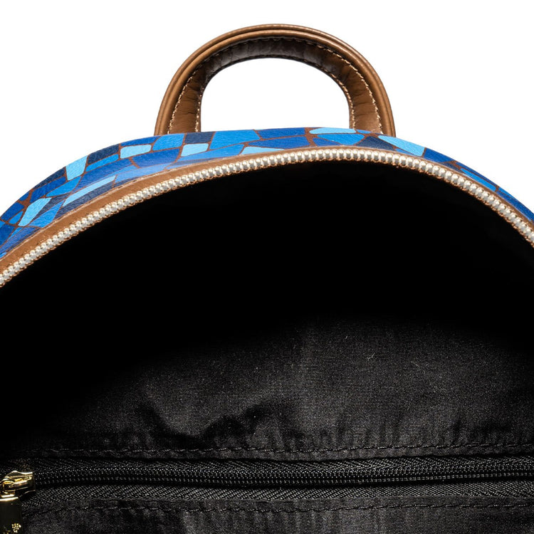 Loungefly Beauty and by the Beast Stained-Glass Window Mini-Backpack