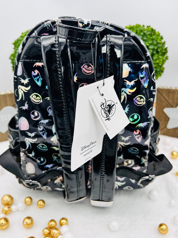 Loungefly Disney Parks Pesadilla antes de Navidad Mini Mochila