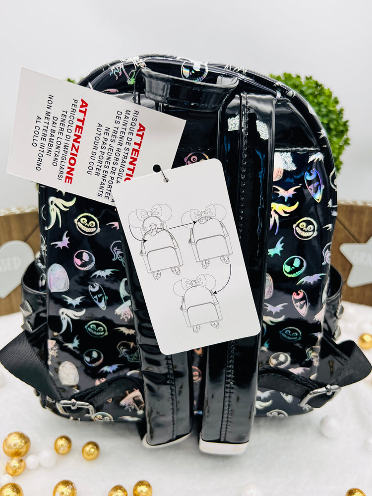 Loungefly Disney Parks Pesadilla antes de Navidad Mini Mochila