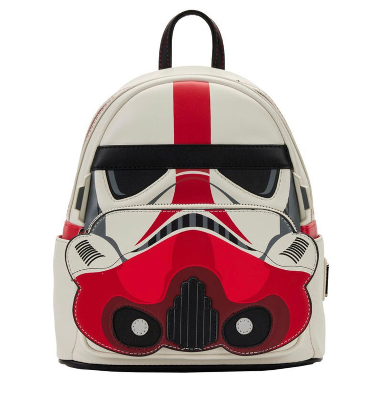Loungefly Star Wars: Incinerator Trooper Cosplay Mini Backpack