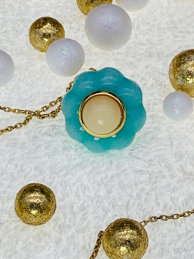 Confection Long Cake Pendant Necklace