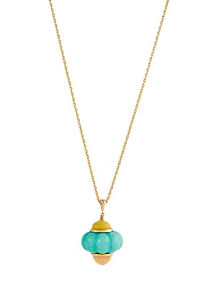 Confection Long Cake Pendant Necklace