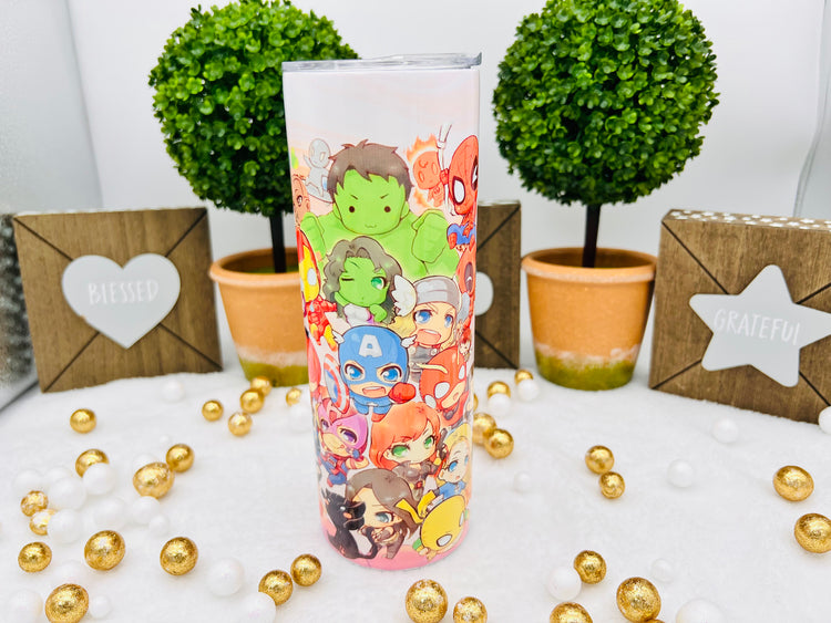 Avengers Theme Mother Tumbler