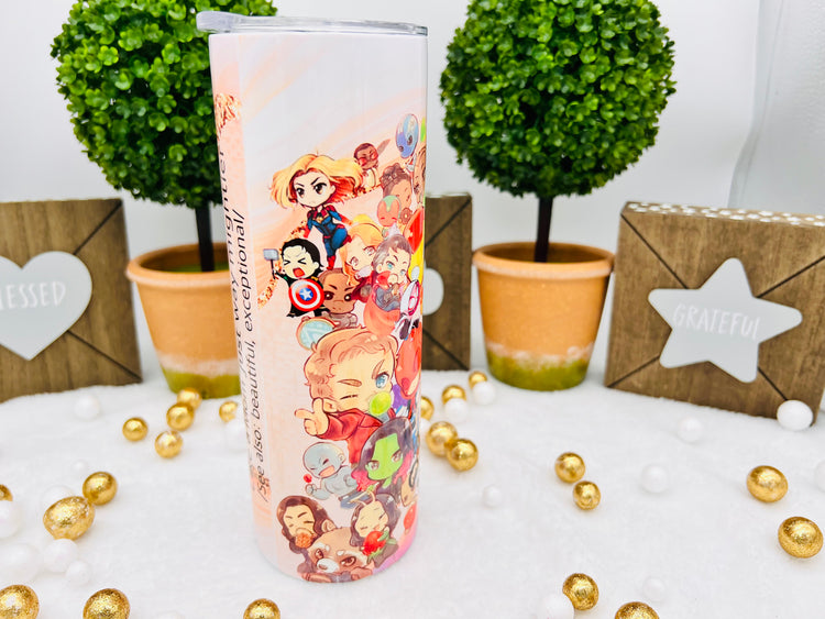 Avengers Theme Mother Tumbler