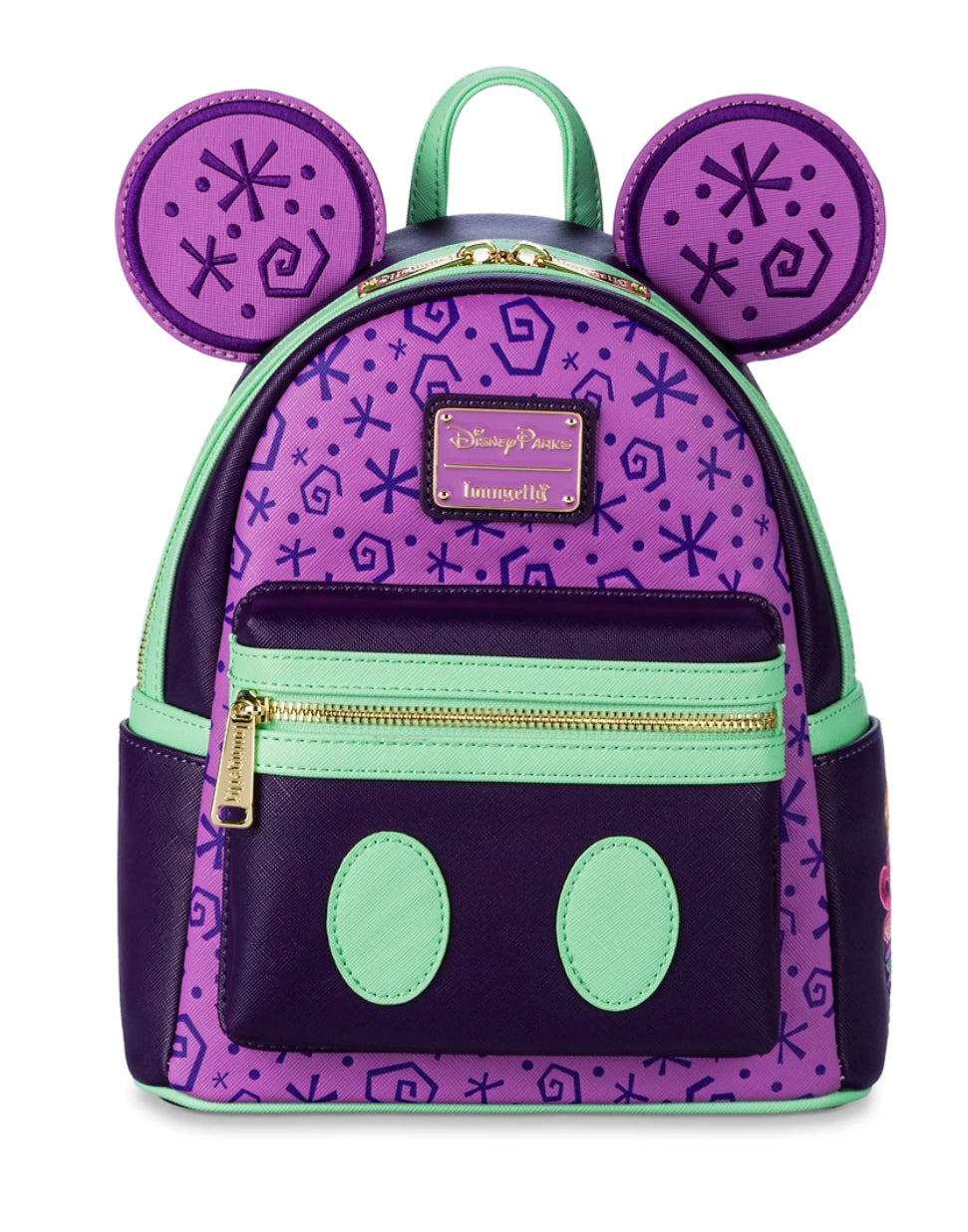 Loungefly Tiki Room MMMA Mini Backpack Minnie Mouse Main Attraction