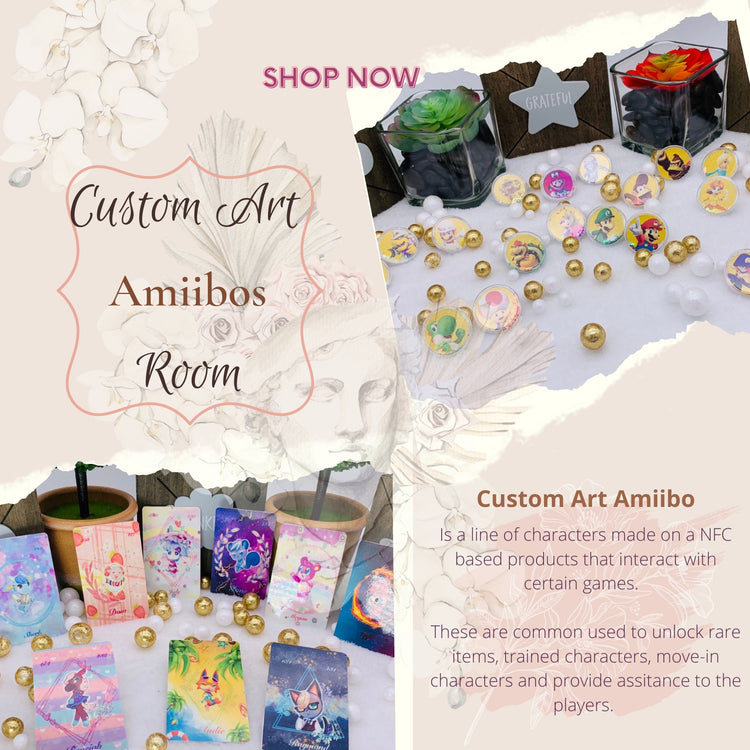 Custom Art Amiibos Room