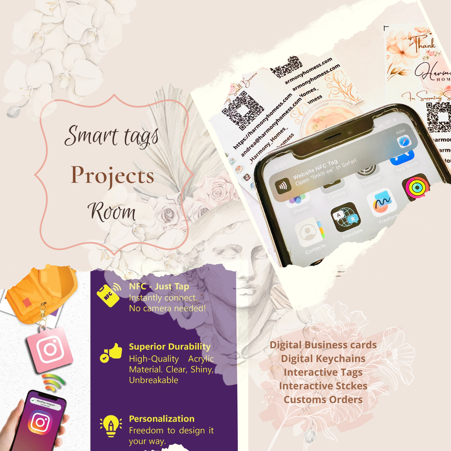 Smart tags Projects Room