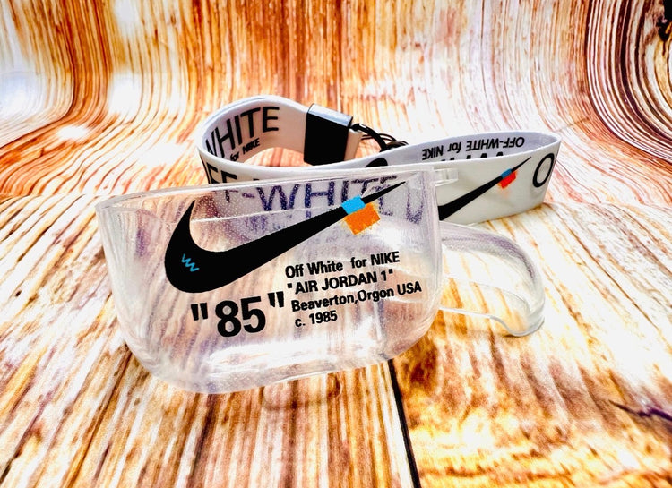 Nike OFF WHITE design Protective case for AirPods 3 (2021) Clear