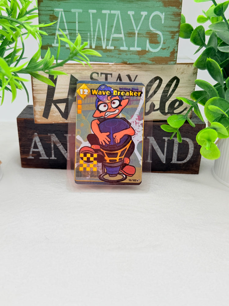 Splatoon Tablesuft Battle Cards Fanart Amiibo Laminated Cards