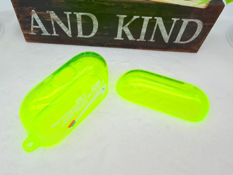 Nike OFF WHITE design Protective case for AirPods Pro 3 (2025) Neon Yellow