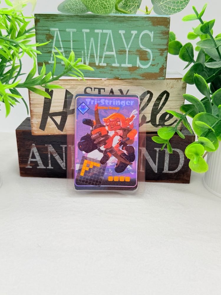 Splatoon Tablesuft Battle Cards Fanart Amiibo Laminated Cards