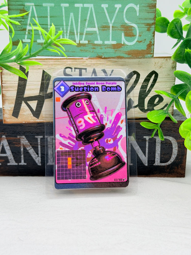 Splatoon Tablesuft Battle Cards Fanart Amiibo Laminated Cards